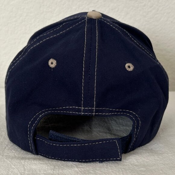 Firefighter Bear Hug California Navy Trucker Baseball Hat Cap Adjustable - Picture 6 of 9